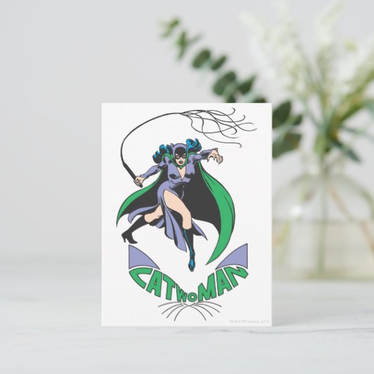 Grün der Logos Postkarte (Stehend Vorderseite)