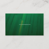 Grün der Visitenkarte-GX4 Visitenkarte (Rückseite)