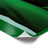 Grün des Irischen Poster (Ecke)