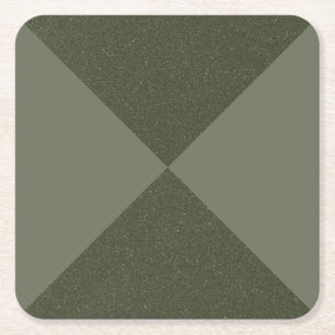 Grün des Pinwheel Moss - Untersetzer