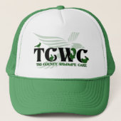 Grün des TCWC Logo-Hut-| Truckerkappe (Vorderseite)