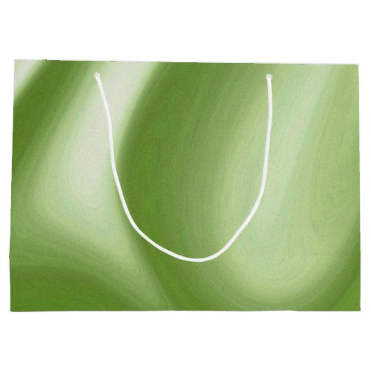 Grün drehen große geschenktüte (Rückseite)