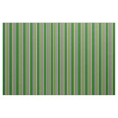 Grün, dunkelgrün, hellrosa und Schieferblau Stoff (Fat Quarter (45,7 x 55,9 cm))