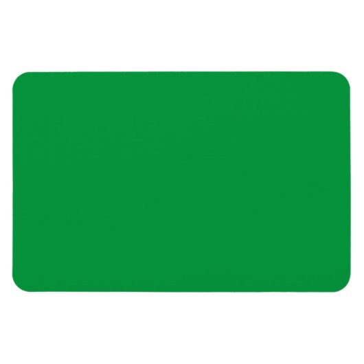 Grün, dunkle Münze, verblasste Grün, Magnet (Horizontal)