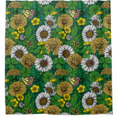 Grün Duschvorhang (Vorderseite)