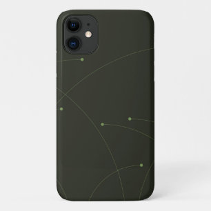Grün, einfach, elegant, modern und abstrakt Case-Mate iPhone hülle
