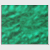 Grün Elegant Modernes Satin Hübsche Weihnachten Geschenkpapier (Flach)