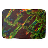 Grün entwässert badematte (Vorderseite)