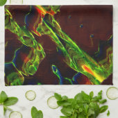 Grün entwässert geschirrtuch (Gefaltet)