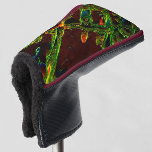Grün entwässert golf headcover
