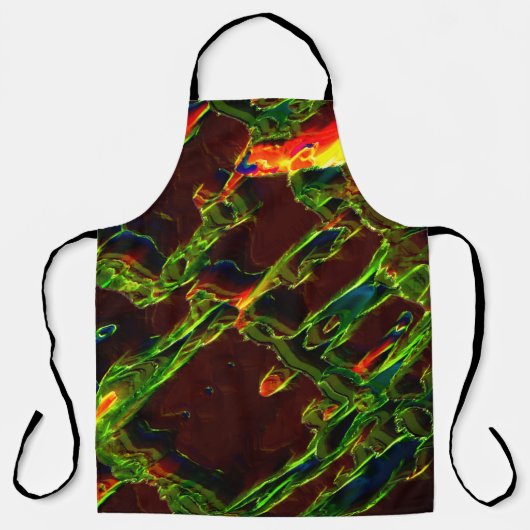 Grün entwässert schürze (Vorderseite)