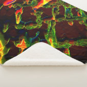 Grün entwässert sherpadecke (3/4)