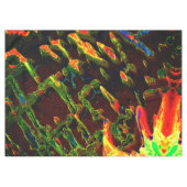 Grün entwässert tischdecke (Vorderseite (Horizontal))