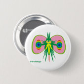Grün - Erde blüht nicht ohne diese! Button (Vorne & Hinten)