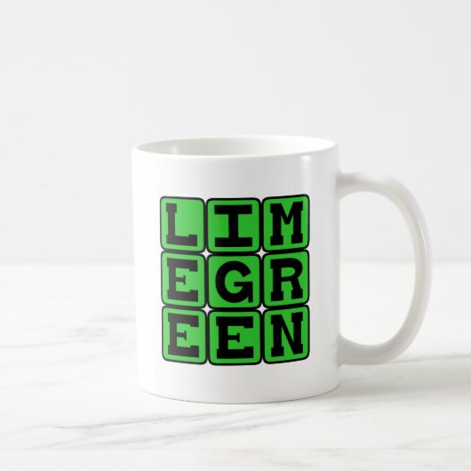 Grün, Farbe Kaffeetasse (Rechts)