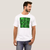 Grün, Farbe T-Shirt (Vorne ganz)