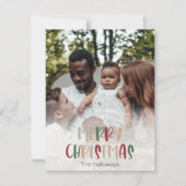 Grün farbige Weihnachten Vollvertikales Foto (Vorderseite)