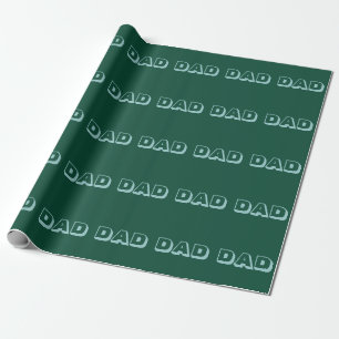 Grün farbiges Packpapier