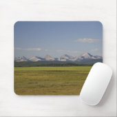 Grün-Felder und Rolling Hills mit Bergen Mousepad (Mit Mouse)
