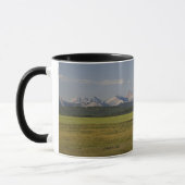 Grün-Felder und Rolling Hills mit Bergen Tasse (Links)