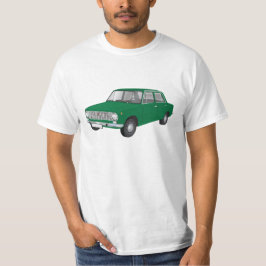 Grün FIATS 124 Berlina T-Shirt