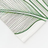 Grün Fleecedecke (Ecke)