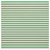 Grün, Forest Green, Crimson und Beige Muster Stoff (Muster)