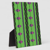 Grün Fotoplatte (Seite)