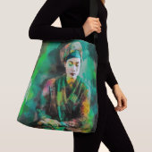 Grün-Frau Tragetaschen Mit Langen Trägern (Von Nahem)