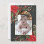 Grün frohe Weihnachten 1 Foto Botanische Grüne (Vorderseite)