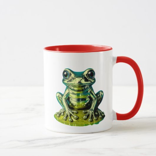 Grün-Frosch Tasse (Rechts)
