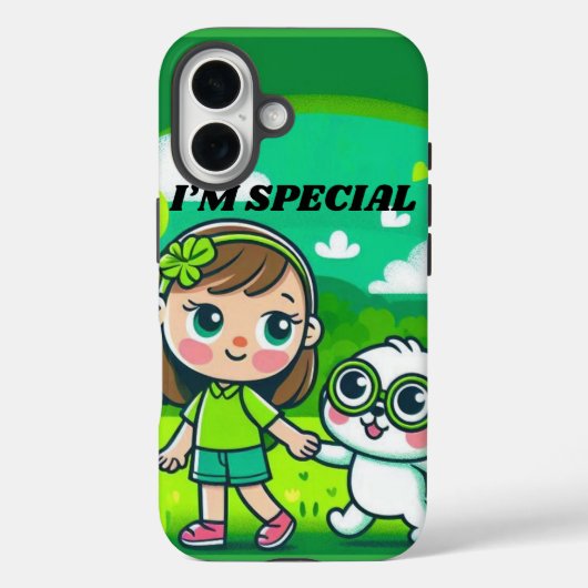 Grün für das Celebral Palsy Bewusstsein Case-Mate iPhone Hülle (Rückseite)