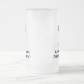 Grün für die Entwicklung von drei Eye-Anwendungen Mattglas Bierglas (Mittel)