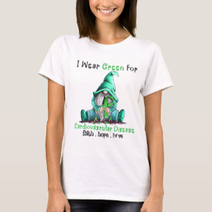 Grün für Herz-Kreislauf-Erkrankungen T-Shirt
