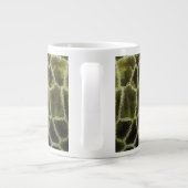 Grün für tierische Olive Jumbo-Tasse (Rückseite)