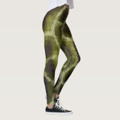 Grün für tierische Olive Leggings (Rechts)