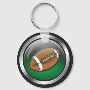 Grün: Fußball: Schlüsselanhänger