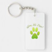 Grün geben schlüsselanhänger (Vorderseite)