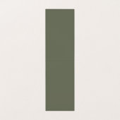 Grün gefaltete Visitenkarte - individuell einstell Visitenkarten (Innenseite Aufgefaltet)