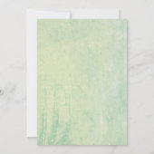 Grün gehen, Spaß haben: Earth Day Celebration Save The Date (Rückseite)