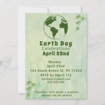 Grün gehen, Spaß haben: Earth Day Celebration