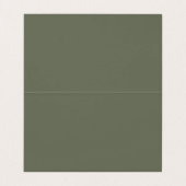 Grün geklappte Zweitplatine - Anpassbar Visitenkarten (Innenseite Aufgefaltet)