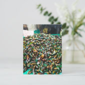 Grün geklebte Mussels für den Verkauf mit Flachkar (Stehend Vorderseite)