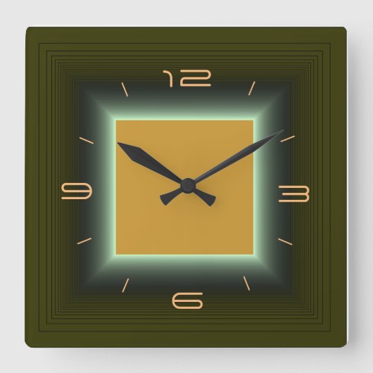 Grün/Gelb/Gelb/Gelb > Uhr (Vorderseite)