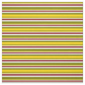 Grün, gelb, leicht grau, dunkelrot und Minzcreme Stoff (Muster)