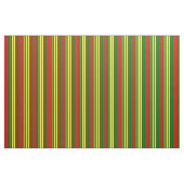 Grün Gelb Rot Vertikale Streifen Design  Stoff (Yard (91,4 cm))