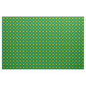 Grün Gelb Schwarz Polka Punkte Design  Stoff (Yard (91,4 cm))