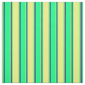 Grün, Gelb und Blau Stoff (Muster)