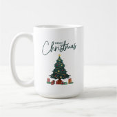 Grün-Gelb-Weihnachten Kaffeetasse (Links)