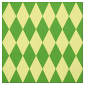 Grün Gelbe Harlekin-Karomuster  Stoff (Muster)